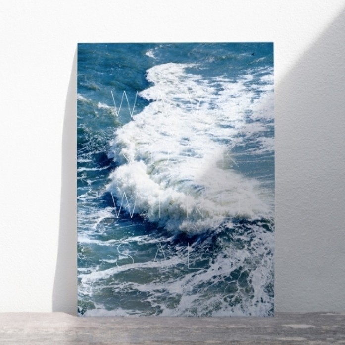 바다를 불러오는 인테리어 포스터 - WAVE